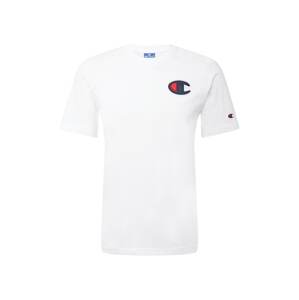 Champion Authentic Athletic Apparel Tričko  bílá / tmavě modrá / červená