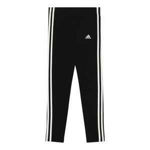 ADIDAS PERFORMANCE Legíny  černá / bílá