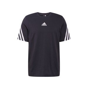 ADIDAS PERFORMANCE Funkční tričko  bílá / černá