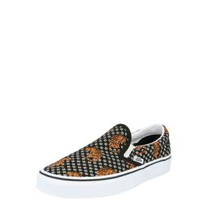 VANS Slip on boty 'Classic Slip-On'  bílá / černá / okrová