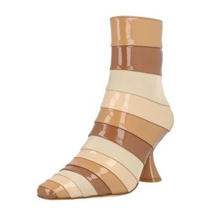 Jeffrey Campbell Nízké kozačky 'LAYOVER-L2'  hnědá / světle hnědá / starobéžová / béžová