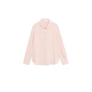 MANGO Bluse 'CAMISA'  pastelově růžová