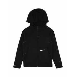 Nike Sportswear Mikina  bílá / černá / šedá