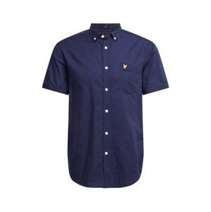 Lyle & Scott Košile 'Oxford '  námořnická modř / žlutá / černá