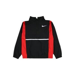 NIKE Sportovní bunda  červená / černá / bílá