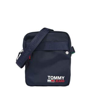 Tommy Jeans Taška přes rameno 'CAMPUS'  námořnická modř / bílá / červená / nefritová