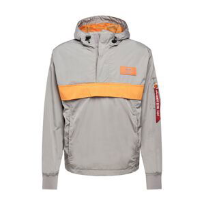 ALPHA INDUSTRIES Přechodná bunda  šedá / jasně oranžová