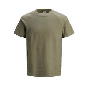 JACK & JONES Tričko 'Point'  khaki