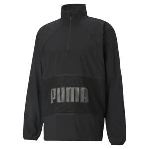 PUMA Sportovní bunda  černá / tmavě šedá
