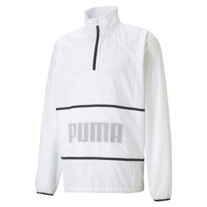 PUMA Sportovní bunda  bílá / černá / šedobéžová