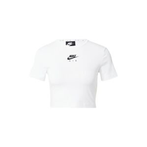 Nike Sportswear Tričko  černá / bílá