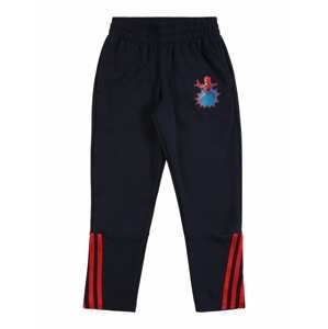 ADIDAS PERFORMANCE Sportovní kalhoty  námořnická modř / modrá / červená