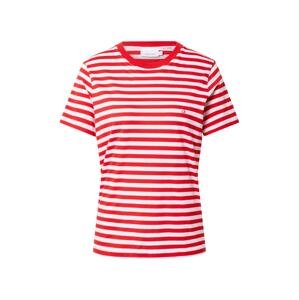 Calvin Klein Tričko  bílá / červená