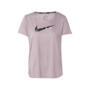 NIKE Funkční tričko  šeříková / černá / bílá