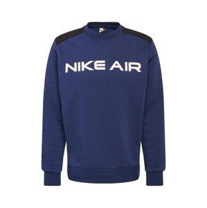 Nike Sportswear Mikina  bílá / černá / námořnická modř