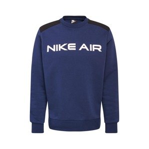 Nike Sportswear Mikina  bílá / černá / námořnická modř