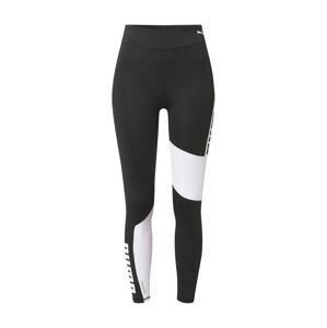 PUMA Sportovní kalhoty 'Favourite'  černá / bílá