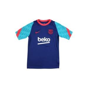 NIKE Sportshirt 'FC Barcelona Strike'  královská modrá / tyrkysová / bílá / grenadina
