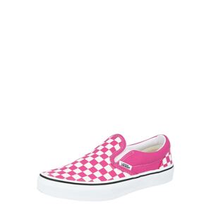 VANS Tenisky 'UY Classics Slip-On'  fuchsiová / bílá