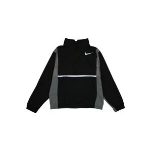 NIKE Sportovní bunda  šedá / černá / bílá