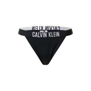Calvin Klein Swimwear Spodní díl plavek  černá / bílá