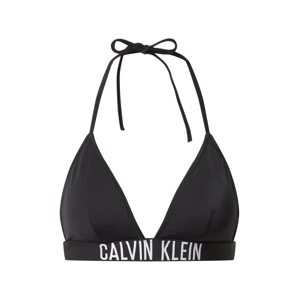 Calvin Klein Swimwear Horní díl plavek  černá / bílá