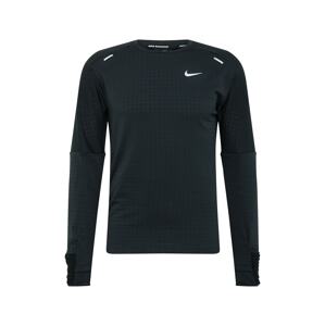 NIKE Funkční tričko 'Sphere'  černá / bílá