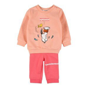 PUMA Joggingová souprava  pink / broskvová / bílá / žlutá / černá