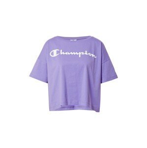 Champion Authentic Athletic Apparel Tričko  světle fialová / bílá