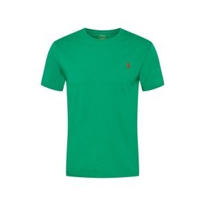 Polo Ralph Lauren Tričko  zelená / oranžově červená