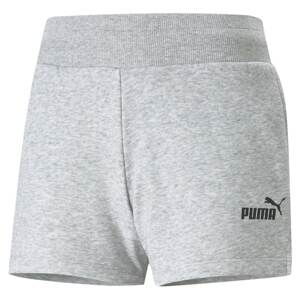 PUMA Sportovní kalhoty  šedá / černá