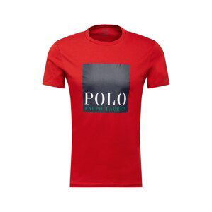 Polo Ralph Lauren Tričko  červená / černá / bílá / světle zelená