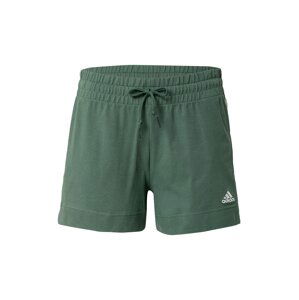 ADIDAS PERFORMANCE Sportovní kalhoty  khaki / bílá