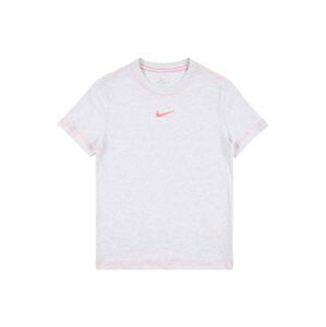 NIKE Funkční tričko  světle šedá / pink