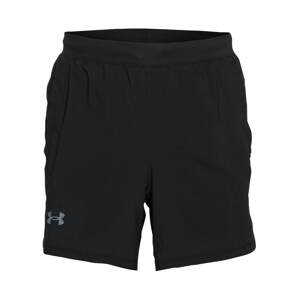 UNDER ARMOUR Sportovní kalhoty 'Launch'  černá