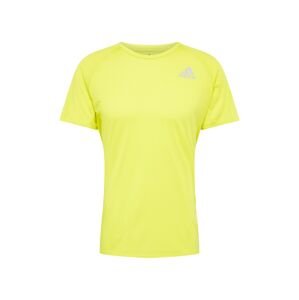 ADIDAS PERFORMANCE Funkční tričko 'Runner'  svítivě žlutá