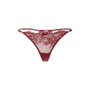 ABOUT YOU x hunkemöller String  'Melany'  vínově červená