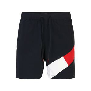 Tommy Hilfiger Underwear Plavecké šortky  marine modrá / bílá / červená