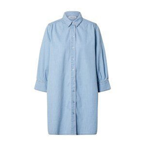 EDITED Košilové šaty 'Siena'  modrá džínovina