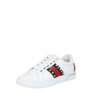 GUESS Tenisky 'Ricena'  offwhite / červená / černá