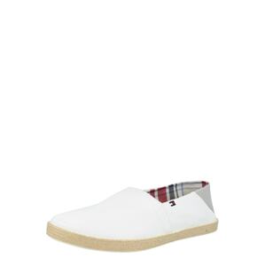 TOMMY HILFIGER Espadrilky 'Easy Summer'  šedá / bílá