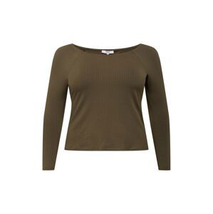 ABOUT YOU Curvy Tričko 'Juli'  khaki