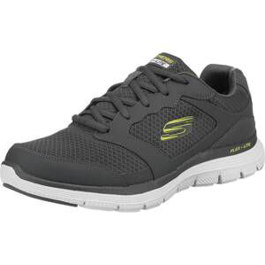 SKECHERS Tenisky 'Flex Advantage 4.0'  svítivě žlutá / tmavě šedá