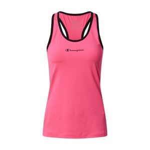 Champion Authentic Athletic Apparel Sportovní top  pink / černá
