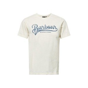 Barbour International Tričko 'Understeer'  světlemodrá / bílá