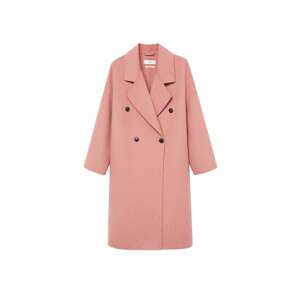 MANGO Přechodný kabát 'Picarol'  světle růžová