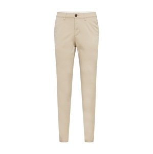 JACK & JONES Chino kalhoty 'MARCO '  béžová