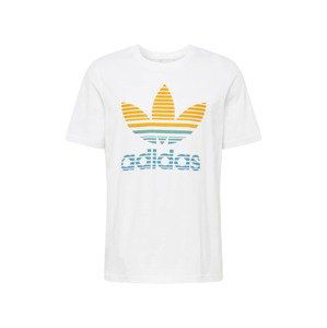 ADIDAS ORIGINALS Tričko  světlemodrá / žlutá / bílá