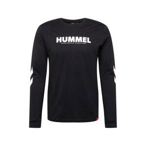 Hummel Funkční tričko 'Legacy'  černá / bílá