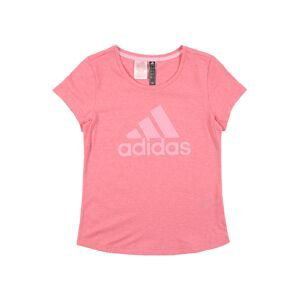 ADIDAS PERFORMANCE Funkční tričko  pink / světle růžová